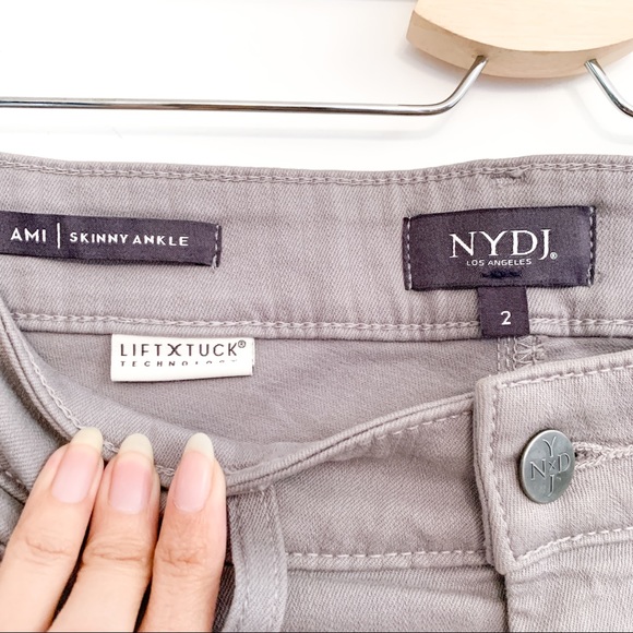 NYDJ Skinny Ankle Jeans Release Hem - Picture 5 of 8